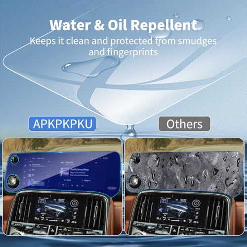 4Pcs Anti-Blue Light for 2022-2026 Lexus LX600 LX700h Set Screen Protector - color: For 22-26 LX Set Blue