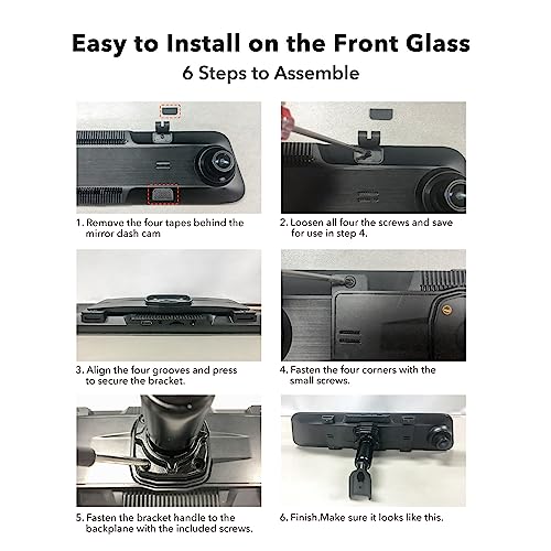 WOLFBOX OEM Bracket for USB C G900 Tripro/G900PRO/G850PRO/G840S/G840H/G850/G900 Core Mirror Dash cam