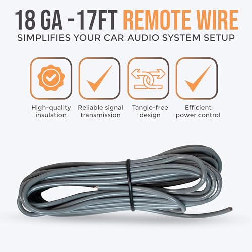 Elite Audio 4 Gauge 5-Channel Amplifier Wiring Kit, 2000W CCA Amp Install Kit – EA-PRMK4-5CH - size: 4 Gauge (5-Channel)