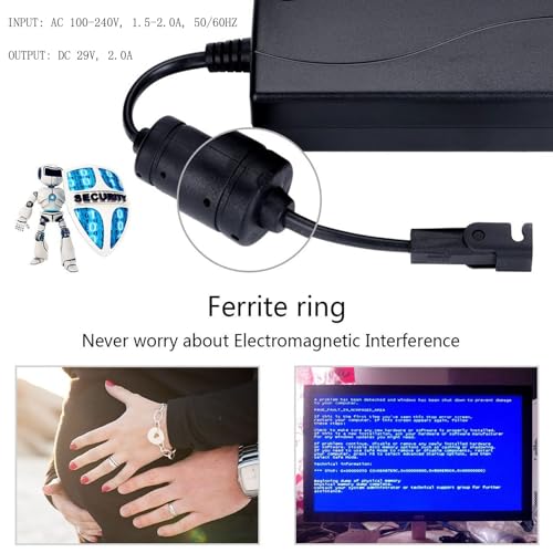 Universal Power Cord for Recliner Chair - 2-Pin Recliner Power Supply with L Shape Extension Cable Cord for Lift Chair, Recliner Sofa, Recliner Couch, Compatible with Most Makes & Models...