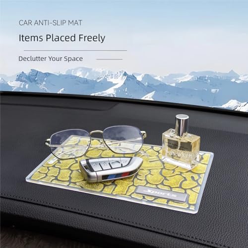 WELWET Multi-Functional Support Anti-Slip pad,Anti Slip mat for car Dashboard,PVC Non Slip car mat, Fit for Cars, Trucks, SUVs