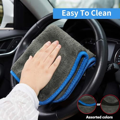 BMLEI Car Wash Brush with Long Handle, Cleaning Mop Car Wash Kit,Yellow - color: Yellow01