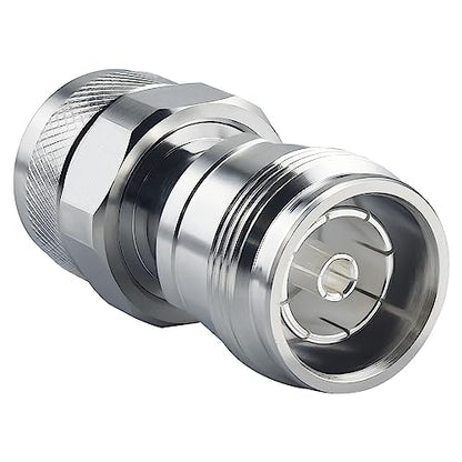 onelinkmore 4.3/10 Mini DIN Connector Female to N Male Adapter Teflon 0-6GHz Connector Adapter - size: 4.3/10 Mini DIN Female to N Male