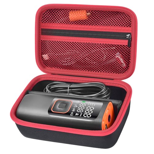 Boobowl Tire Inflator Case for WARWOLF, for Powools, for VacLife - color: Red