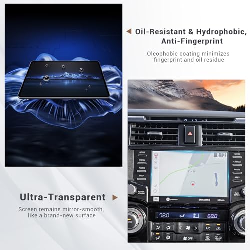 2020 2021 2022 2023 4 Runner Screen Protector for Toyota 4Runner (SR5, SR5 Premium, TRD Sport, TRD Off-Road, Limited, TRD Pro) 8" Entertainment Screen Saver for 2023 Toyota 4Runner Accessories