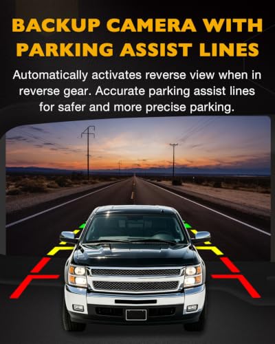 Backup Camera, Fit for 2007-2014 Chevy Silverado GMC Sierra 1500 2500 3500