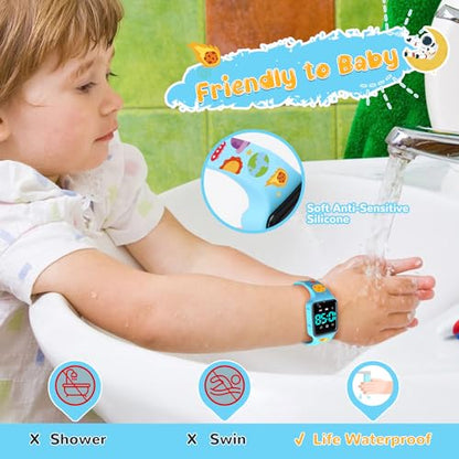 BEN NEVIS Potty Training Watch, Digital Toddler Watch with Countdown/Music/Alarm Clocks/Vibration Reminder and Waterproof, Remind Toddler to Go to The Toilet - color: 20-Blue-Space