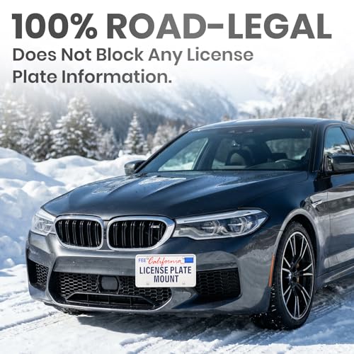 License Plate Mounting Kit Fits BMW M3 / X2, M340i / 330i, X3
