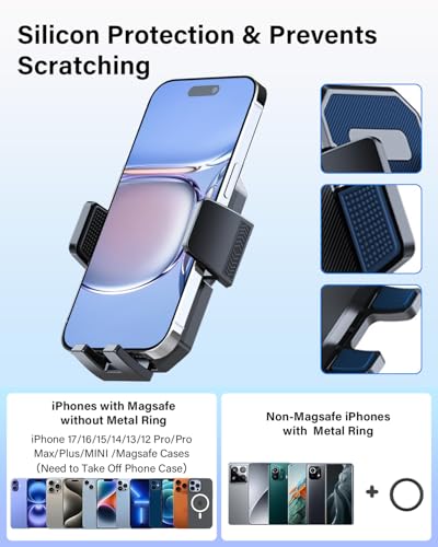 PZK Car Phone Holder for 2021-2024 Nissan Armada12.3-Inch Screen - color: Auto Lock, size: Armada 2021-2024 / Infiniti QX80 2022-2024