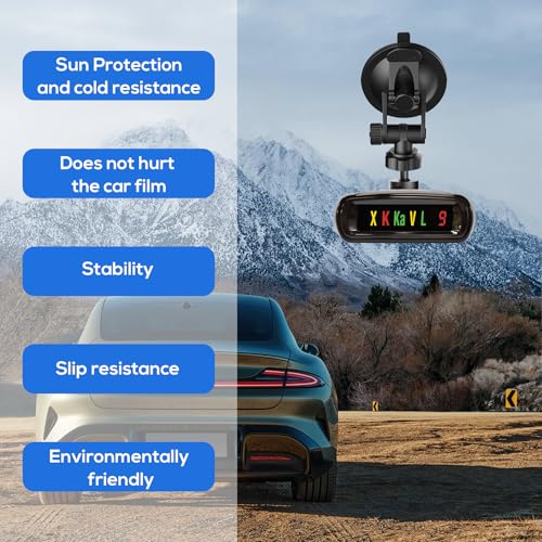 Super Radar Detector Mount,Super Car Windshield,Dashboard Suction Cup Bracket,Suitable for Radar Detector (for Whistler Radar) - style: For Whistler Radar