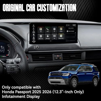 GPS Screen Protector fit for Honda Passport 2025-2026 12.3 Inch - size: Fit for Honda Passport 2025-2026
