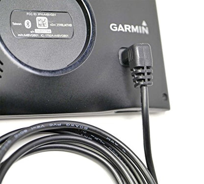 EDOTech Direct Mini USB Hardwire Car Charger Power Cord for Garmin Nuvi Drive DriveSmart DriveAssist DriveTrack RV Auto Navigation GPS