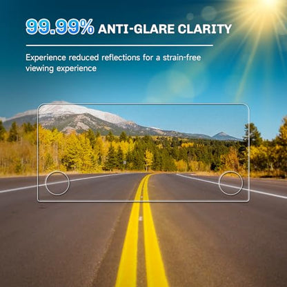 SXCY Anti-Glare Matte for 2023-2025 Honda HRV Screen Protector 7 Inch for 2023 2024 2025 Honda HRV Accessories Navigation Screen Protector 9H Tempered Glass
