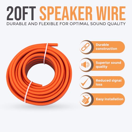 Elite Audio 4 Gauge Amplifier Wiring Kit, 2000W CCA Amp Install Kit – EA-PRMK2 - size: 4 Gauge (Full Size ANL)
