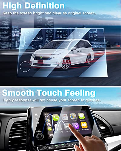 Karltys [Upgrade 2 Pack Screen Protector 2018-2024 Honda Odyssey 8-Inch Accessories [No Glare & Fingerprint] for HD Touchscreen Navigation Protective Film - size: 2018-2024 Honda Odyssey