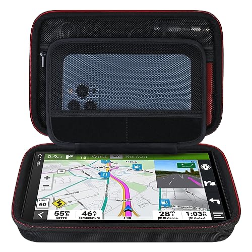 Elonbo GPS Carrying Case for 6-8 Inch Garmin GPS Navigator, Black-6-8 Inch - color: Black-6-8 Inch