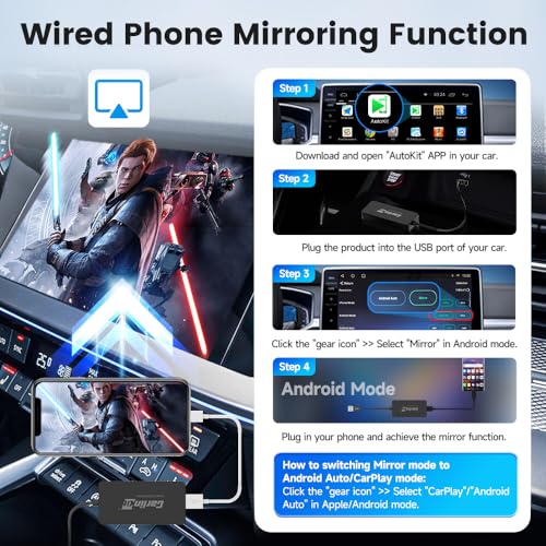 Carlinkit CCPA Wireless CarPlay Adapter for Android Head Unit Only