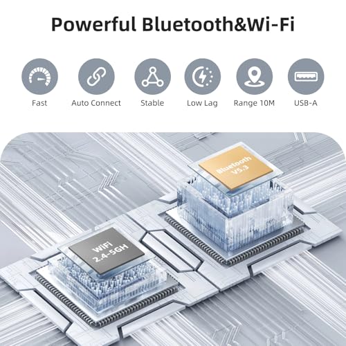 Mini Wireless CarPlay Adapter for iPhone, 2 in 1 CarPlay Wireless Adapter - style: RM-KPL077