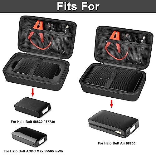 casmilee Hard Travel Case for Halo Bolt 58830 and 57720 - color: Black, style: Fit for Halo Bolt Air 58830