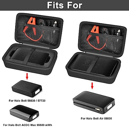 casmilee Hard Travel Case for Halo Bolt 58830 and 57720 - color: Black, style: Fit for Halo Bolt Air 58830