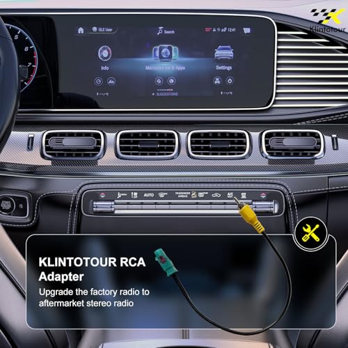 Aftermarket Radio Rear View Camera Adapter Harness, Fakra Z Male to RCA Male Backup Camera Cable, Compatible with Select Vehicle Navigation Radio Stereo Audio Systems with NX Touchscreen - style: Fakra Z Male to RCA Male