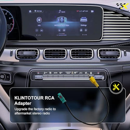 Aftermarket Radio Rear View Camera Adapter Harness, Fakra Z Male to RCA Male Backup Camera Cable, Compatible with Select Vehicle Navigation Radio Stereo Audio Systems with NX Touchscreen - style: Fakra Z Male to RCA Male