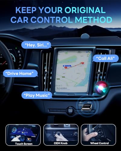 2026 Wireless Carplay & Android Auto Adapter 2-in-1 Plug & Play