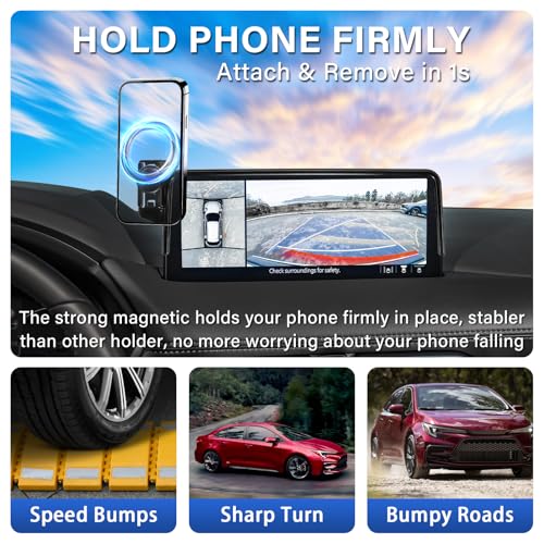 Car Phone Holder for 2021-2025 Mazda CX5 CX-5 Accessories 10.25-Inch Screen - size: For 21-25 Mazda CX5, 10.25-Inch
