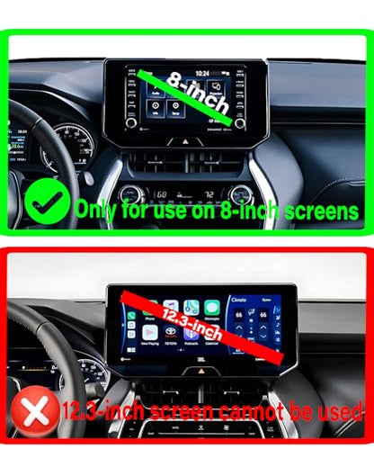 Car Phone Mount for Toyota Venza 2021 2022 2023 2024 8" Screen Accessories - size: fit for Toyota Venza 2021-2024 (8 Inch Screen)