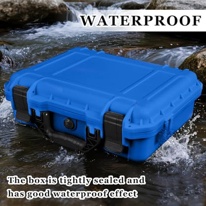 Relaxweex 8.5 x 6.5 x 3.7 Inch Hard Case, Grid Shell, Blue - color: Blue, size: 8.5 x 6.5 x 3.7 Inch, style: Grid Shell