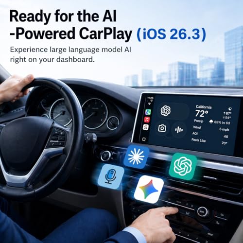 OTTOCAST Mini Nova Wireless CarPlay & Android Auto Plug & Play Adapter
