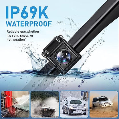 Backup Camera Rear View Reverse Camera HD License Plate Backup Camera