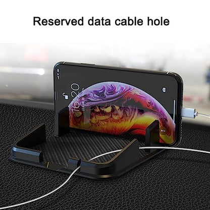 Tumecos Car Dashboard Anti-Slip Mat, Universal Non-Slip Phone Holder Pad for Car, Anti-Skid Grip Mat, Dashboard Phone Mount for Most Vehicles - style: Style A