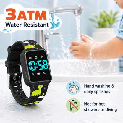 BEN NEVIS Potty Training Watch, Digital Toddler Watch with Countdown/Music/Alarm Clocks/Vibration Reminder and Waterproof, Remind Toddler to Go to The Toilet - color: 02-MengLong