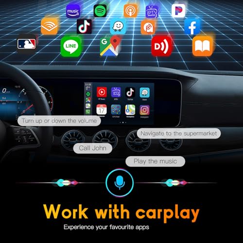 Wireless Adapter Compatible with CarPlay & Android Auto for Cars 2016-2026