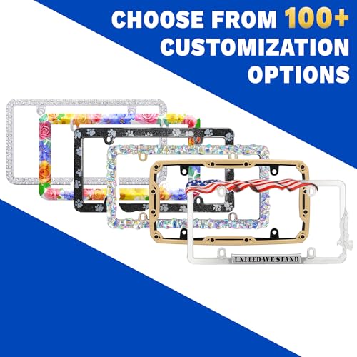 Cruiser Accessories Slim Rim License Plate Frame, Chrome - color: Chrome