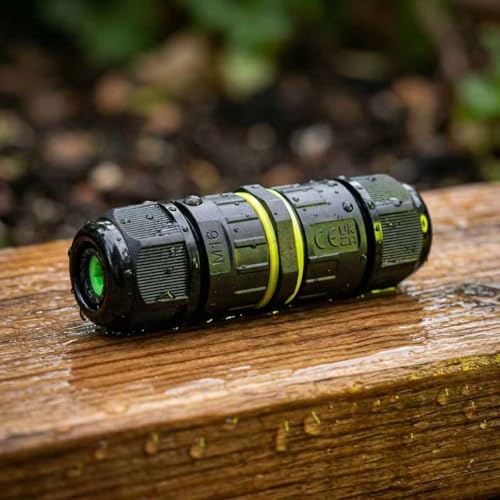 IP68 Waterproof Electrical Connector, PA66 Quick Connect for Outdoor Wires (Black, 2Pack-M16,2Way,3Pin) - color: Black, 2Pack-M16,2Way,3Pin