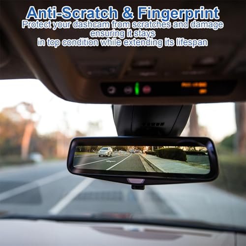 6PCS Anti Glare Film for Car 1.96 in ×7.87 in Rearview Mirror Protective Tint Film for Night Driving, Anti Glare Film Side Mirror Tint Easy Install, Clear Vision for Night Driving