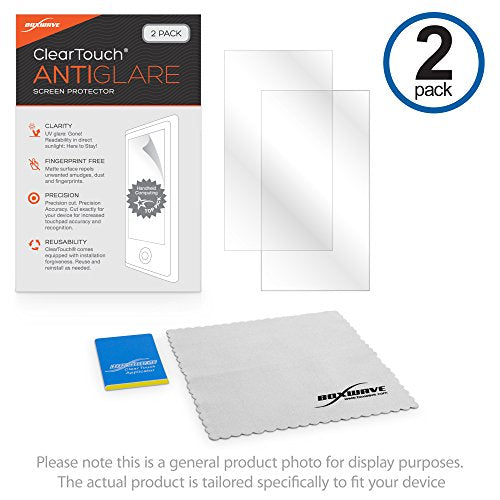 BoxWave Screen Protector Compatible with WOLFBOX G840S - ClearTouch Anti-Glare (2-Pack), Anti-Fingerprint Matte Film Skin