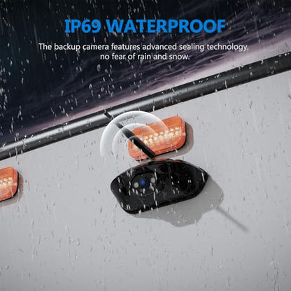 Wireless RV Backup Camera System for Furrion Pre-Wired RVs Trailer - size: 7 inch - 1 Cam