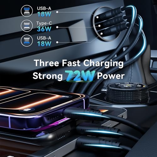 2PCS RV USB Outlet 72W Aluminum Alloy 12V/24V 3 Ports Recessed Mount - color: Light Silver, size: 2P