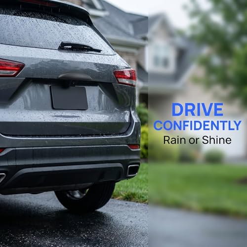 Car Rear View Camera Cover, Rear Camera Rain Cover, Anti-Rain Protective Cover for Car Backup Cameras, Universal Modification Accessories for Most Cars, SUVs, Trucks and Vans (Black)
