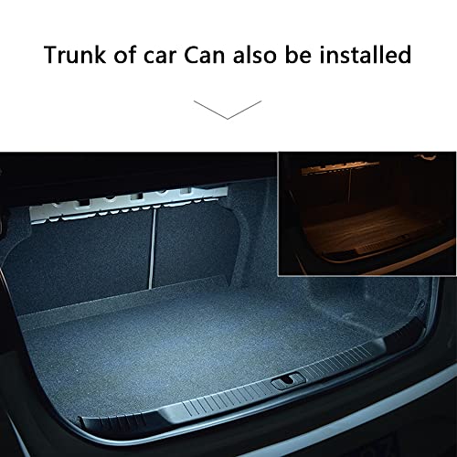 CYDZSW Car LED Lights Interior Battery Powered,USB Charging 10LED Small Wireless Dome Light Inside,RV Camper Shell Ceiling Roof Lights,Trunk Light