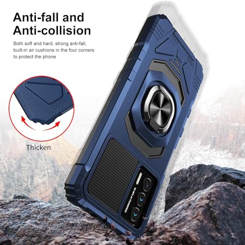 TJS for Cricket Outlast Phone Case, AT&T Jetmore Phone Case (Blue) - color: Blue