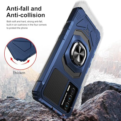 TJS for Cricket Outlast Phone Case, AT&T Jetmore Phone Case (Blue) - color: Blue