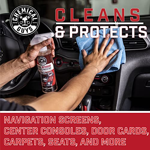 Chemical Guys Total Interior Cleaner & Protectant, Black Cherry, 16 oz - size: 16 Fl Oz (Pack of 1), style: Black Cherry