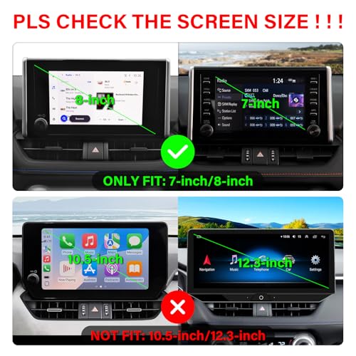 Car Phone Holder for 2019-2025 Toyota RAV4 Accessories 7/8-inch - size: For Toyota 19-25 RAV4 7/8-inch
