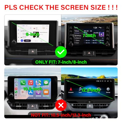 Car Phone Holder for 2019-2025 Toyota RAV4 Accessories 7/8-inch - size: For Toyota 19-25 RAV4 7/8-inch
