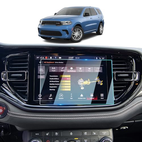 2021-2026 Durango Screen Protector For 2021 2022 2023 2024 2026 Dodge Durango (GT/GT Plus/RT/RT Plus/Citadel/SRT 392/SRT Hellcat) 10.1Inch Touchscreen 2026 Durango Accessories 9H Tempered Glass [NO Fingerprint&Scratches] - color: Durango 2021-2026 10.1"Na