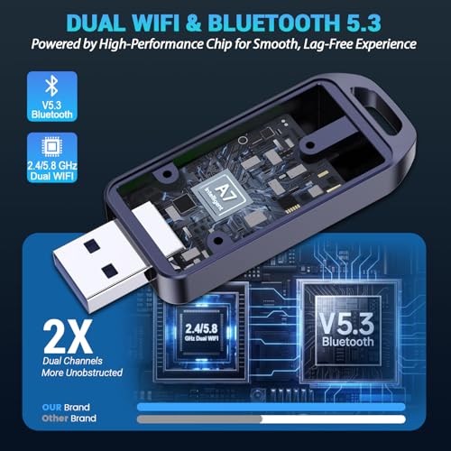 2026 Upgraded Wireless CarPlay Adapter for iPhone 6+ (iOS 10+) & 2016+ Car